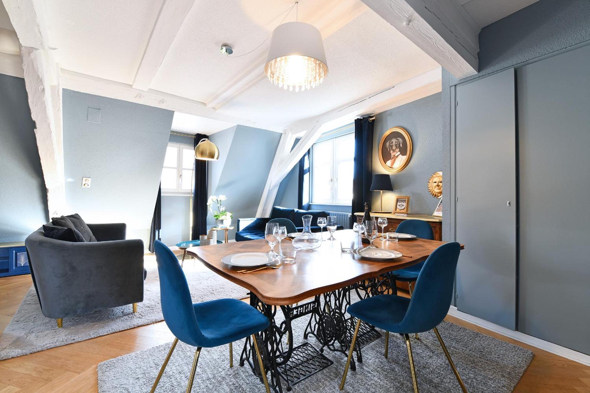 Romantique Appartement Fly Me To The Moon Colmar Luaran gambar